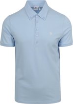 Blue Industry - Piqué Poloshirt Lichtblauw - Modern-fit - Heren Poloshirt Maat XL