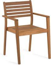 Kave Home - Chaise de jardin Hanzel en bois d'acacia massif FSC 100%