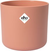Elho B.for Soft Rond 14 - Bloempot voor Binnen - 100% gerecycled plastic - Ø 13.8 x H 12.5 cm - Delicaat Roze