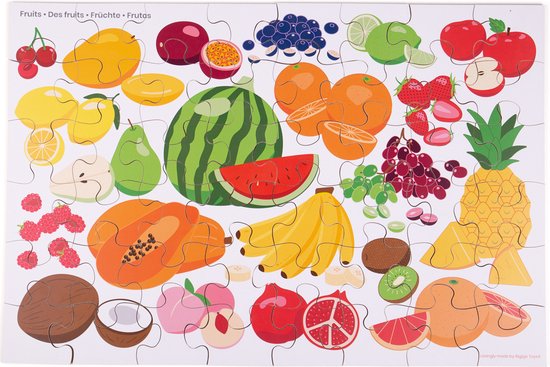 Bigjigs Fruit Vloer Puzzel