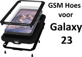 Case voor Galaxy S23 gepantserd - Samsung Galaxy S23 gepantserd Hoes - Love Mei - Extreme Protection - Zwart - GSM Hoes - Telefoonhoes Voor Samsung Galaxy S23 - Waterbestendig - Stofdicht - Sneeuwbestendig - Schokbestendig tot 1,8m
