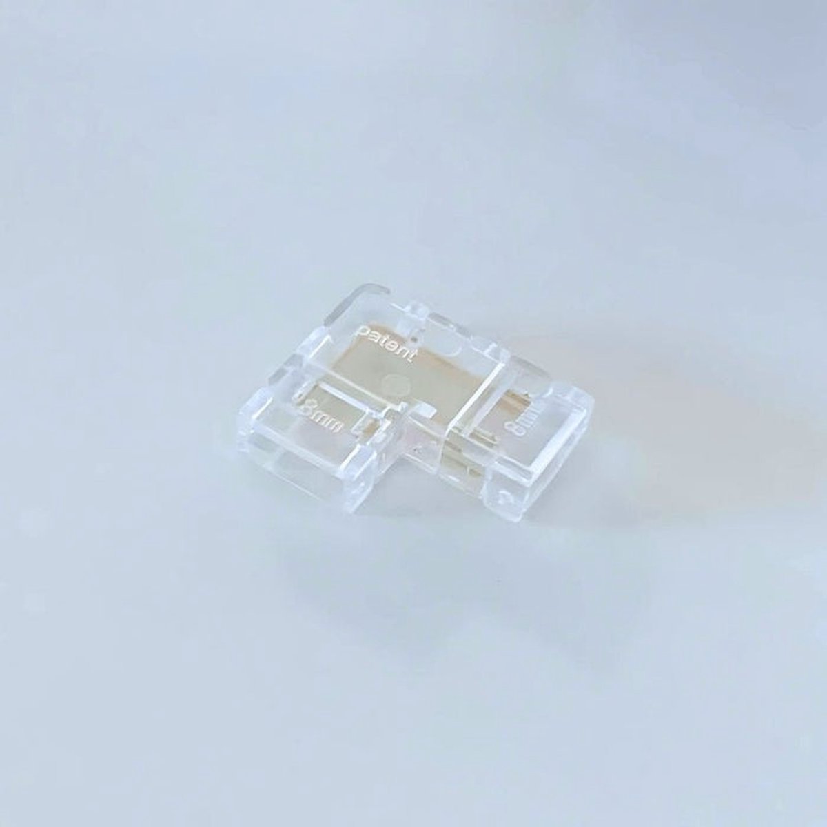 L-Connector voor LED COB 8mm strip IP20 - Kunststof - SILUMEN