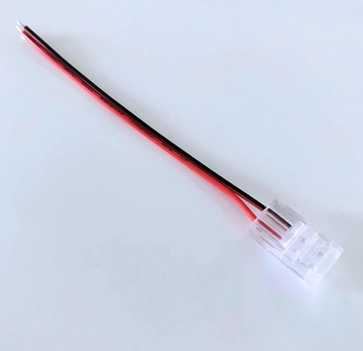 Enkele Connector voor LED SMD 8mm strip IP44 - Kunststof - SILUMEN