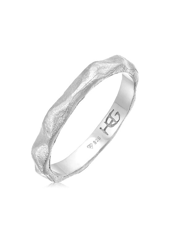Haze & Glory - Ring - HG HAZE & GLORY - Ring Voor Heren In 925 Sterling Zilver Sieraden Heren Zilveren Ring Geoxideerd Palm Coconut Society Heren