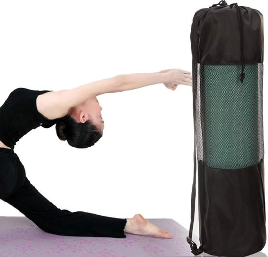 Yogamat-tas - Tas voor yogamat - Yogabag - Yogatas Groot - Voor 183*80cm - Wasmachinebestendige yogatas met breed hengsel van Yogamat — afbeelding 5