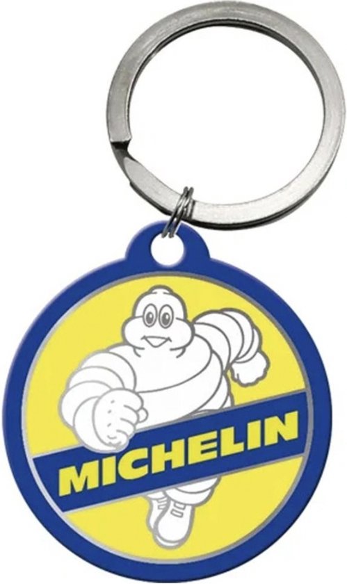 Sleutelhanger Rond Michelin - Vintage