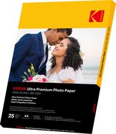 Kodak Fotopapier - Ultra Premium High Glossy - 280g/m² - A4 - 25 vellen
