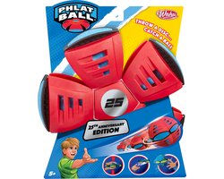 foto van Goliath Phlat Ball Classic Rood - Vang- en werpspel - Gooi een schijf, vang een bal! - 25 jaar editie!