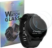 Garmin Forerunner 955 / Forerunner 955 Solar (46,5mm) - 2 stuks Beschermglas Smartwatch screenprotectors van glas Transparante glazen schermbeschermfolie