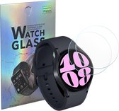 Samsung Galaxy Watch 6 / Watch 5 / Watch 4 (40mm) - 2 stuks Beschermglas Smartwatch screenprotectors van glas Transparante glazen schermbeschermfolie