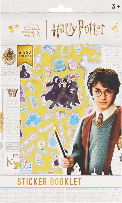 Stickerboekje Harry Potter +/- 250 Stickers - Stickers voor Kinderen en Volwassenen - Stickervellen