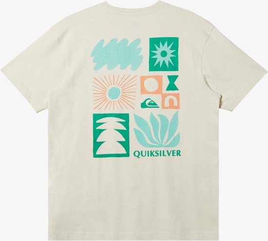 Quiksilver Natural Forms T-shirt - Silver Birch