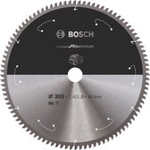 Bosch Standaard voor Aluminium cirkelzaagblad 305 x 2,4 x 30 mm 96 tanden ( 2608837782 )