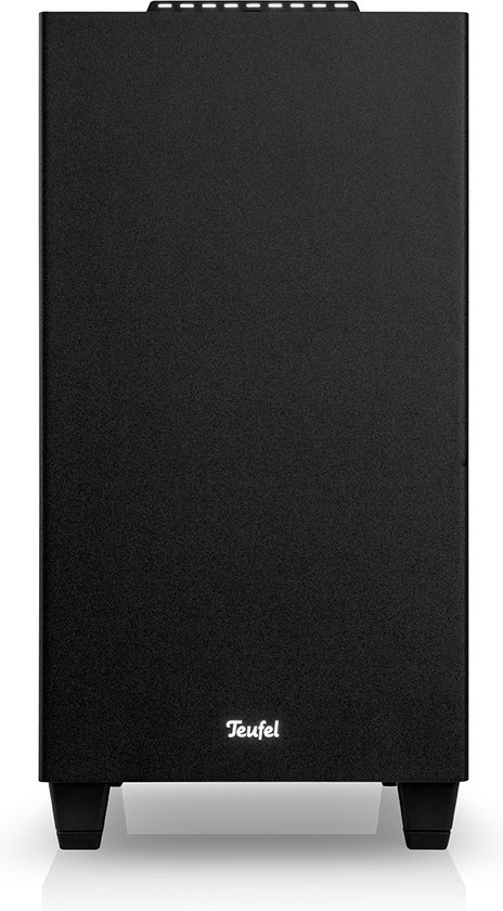 CONSONO 25 CONCEPT Surround 5.1 set - Système 5.1 complet prêt à l'emploi pour un véritable son surround - caisson de basses avec récepteur AV intégré avec Bluetooth 5.0 Zwart