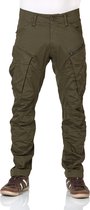 G-Star Raw Rovic Zip 3d Regular Tapered Broeken Heren - Donkergroen - Maat 36/34