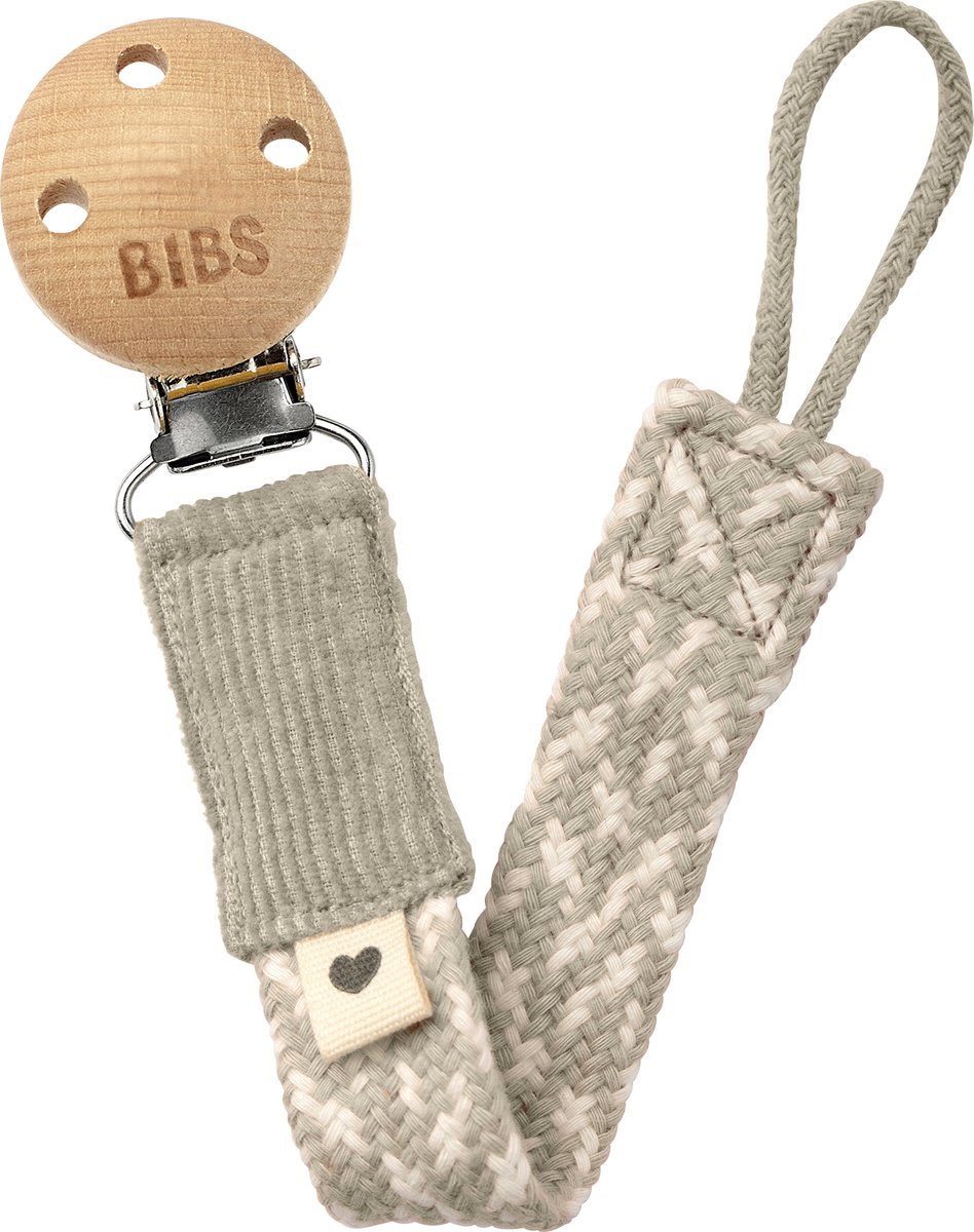 Goedkoopste BiBS - Fopspeenkoord - Sand / Ivory - 0 maanden