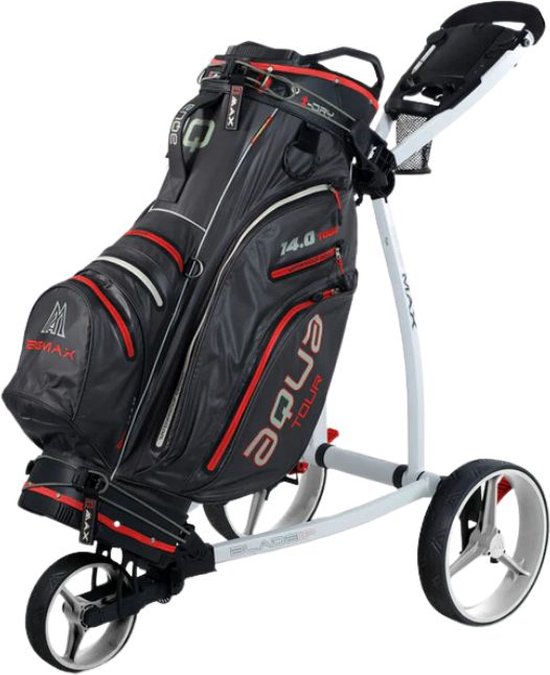 Big Max Blade Ip 2.0 Golftrolley - Golfkar - Wit — afbeelding 5