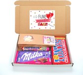 Moederdag chocolade - brievenbus cadeau - Milka - Hartjes - Mentos - Tony Chocolonely - Moederdag cadeau -