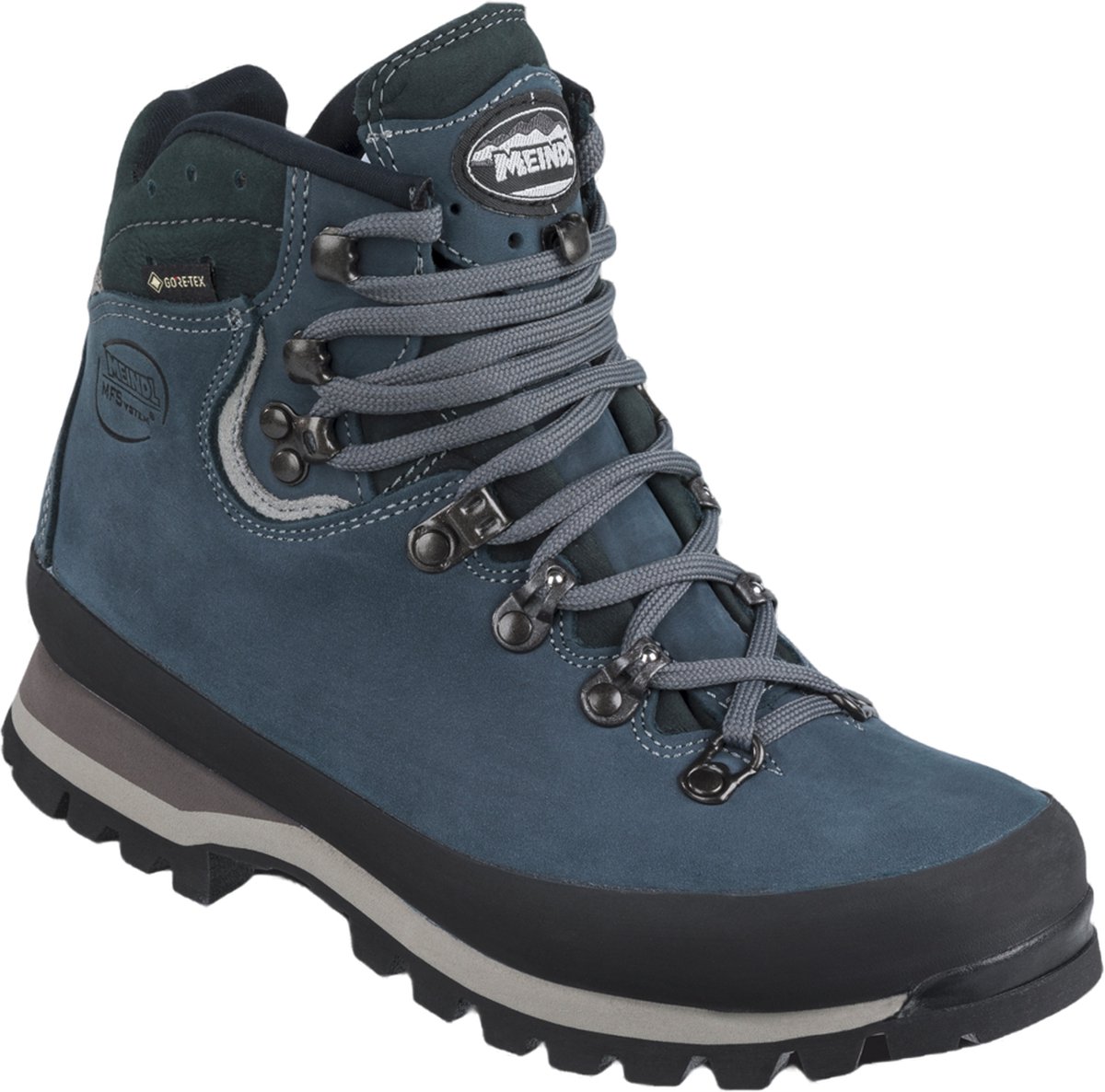 Meindl Paradiso MFS Wandelschoen Heren leren hoge wandelschoenen Marine / Nachtblau
