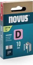 Novus Niet met platte draad D 53F/10mm (600 stuks)