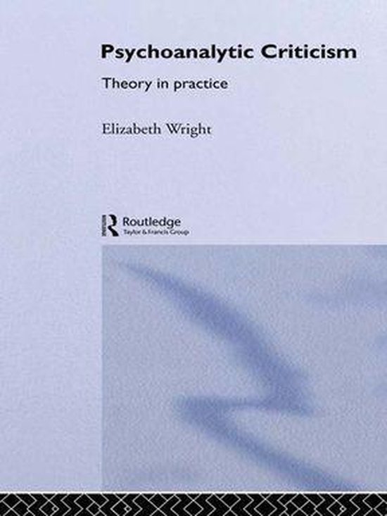 Psychoanalytic Criticism - cover