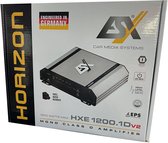 ESX HXE1200.1DV2 Amplificateur de voiture monobloc 1200 W (600 W RMS ) avec télécommande de basse