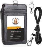 Lanyard met Kaarthouder voor Sleutels, ID en Badge - Nek Badgehouder met Uittrekbare Koord- Sleutel Keycord- Telefoon\GSM & Sleutelhanger Ketting - Sleutelkoord Keykoord -