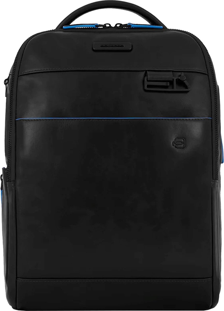 Piquadro Blue Square Revamp Laptop Backpack black