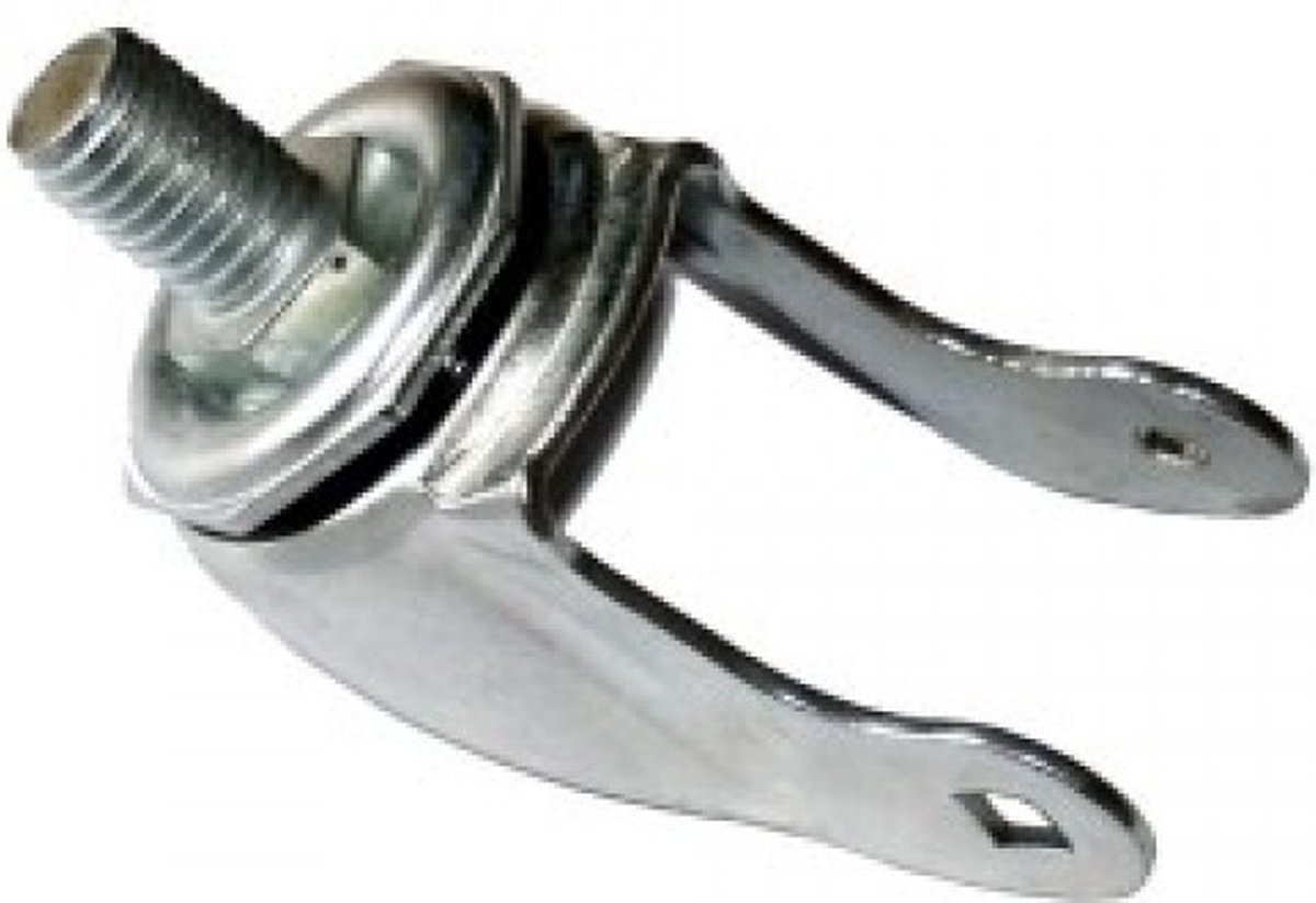 Street Surfing Wielhouder Caster Los Zilver