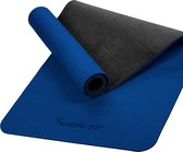 MOVIT® Yogamat 190 x 60 x 0,6 cm - Yoga Mat - Met Draagriem - Donker Blauw