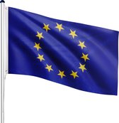 FLAGMASTER® Aluminium Fahnenmast Europa  6,50m