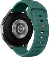 Dennengroen - 22mm robuuste siliconen sporthorlogeband compatibel met Samsung Galaxy Watch 3 45mm/Gear S3 Frontier/Classic/Galaxy Watch 46mm/Huawei Watch GT2 Pro/GT 46mm/GT2 46mm/Ticwatch Pro 3