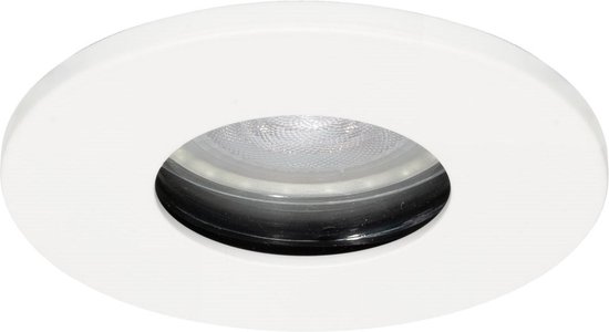 Ledmatters - Inbouwspot Wit - Dimbaar - 4 watt - 350 Lumen - 4000 Kelvin - Koel wit licht - IP65 Badkamerverlichting
