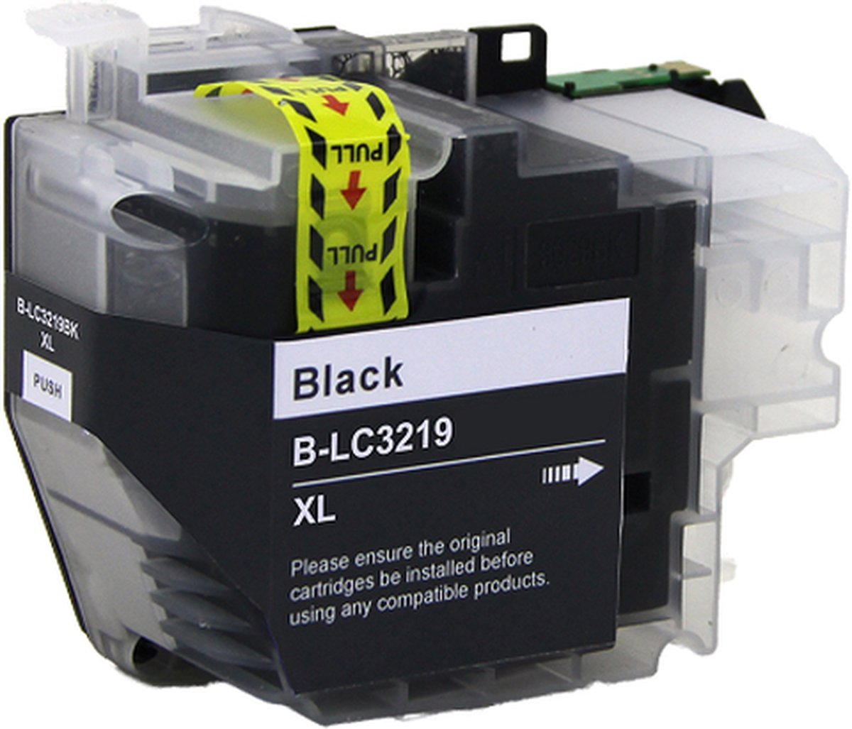 Inktcartridge Geschikt voor Brother LC3219 | 1x Zwart Geschikt voor Brother MFC-J5330DW, J5730DW, J6530DW, J6930DW