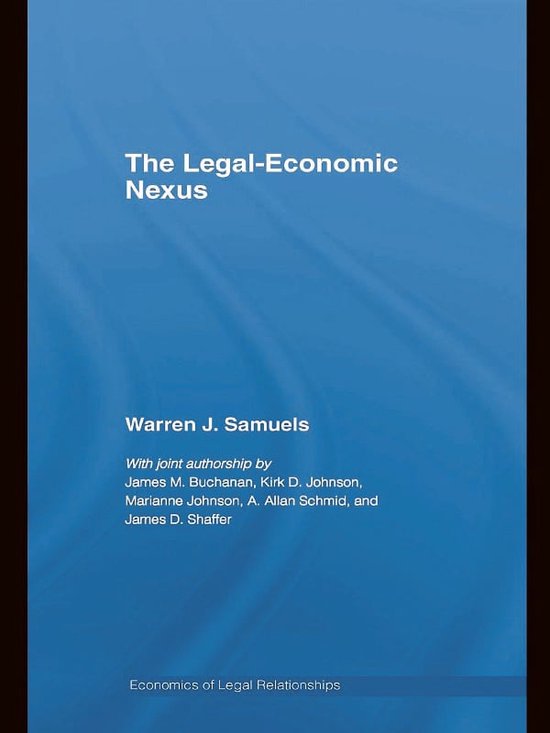 The Legal-Economic Nexus - cover