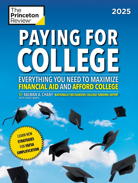College Admissions Guides- Paying for College, 2025 - cover