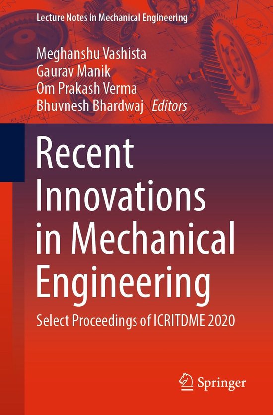 Engineering (R0) - Recent Innovations in Mechanical Engineer ... - cover