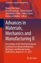 Lecture Notes in Mechanical Engineering - Advances in Materials, Mechanics and Manufacturing II