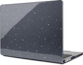 Coque Macbook Air M2 - Coque rigide pour Apple Macbook Air 2022 - 13,6 pouces - Puce M2 - Coque Macbook Air - Zwart Glitter