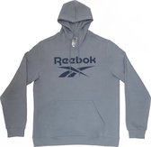 Reebok RI FLC BIG LOGO HOOD - Heren Trui - Blauw - Maat 2XL