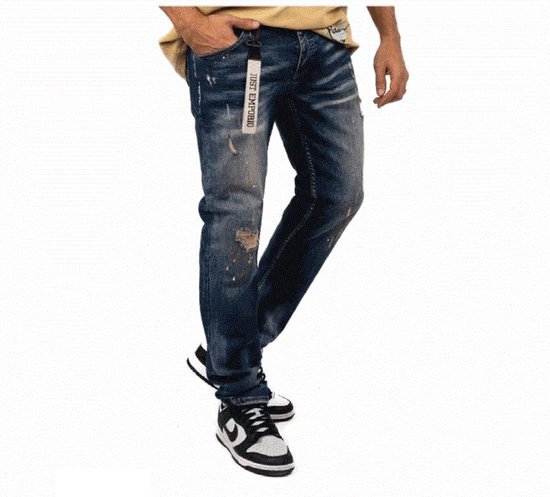 Emporio Heren Jeans Stone Bleu-Je-Theodor-2024-Slimfit-Maat:W34XL34