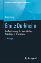 René König Schriften. Ausgabe letzter Hand 8 - Emile Durkheim