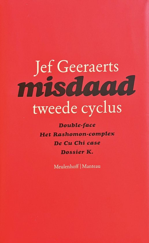 9789085420354 - Misdaad Tweede Cyclus