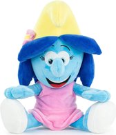 Bloem Smurf - De Smurfen Pluche Knuffel 30 cm {The Smurfs Plush Toy | Speelgoed Knuffelpop Knuffels voor kinderen jongens meisjes | Potige Smurf, Brilsmurf, Grote Smurf, Knutselsmurf, Smurfin, Gargamel, Azrael}