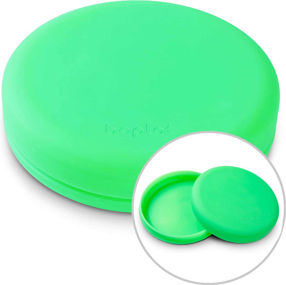 Boplat® Lunchbox - Broodtrommel - Bioplastic - BPA vrij - Groen