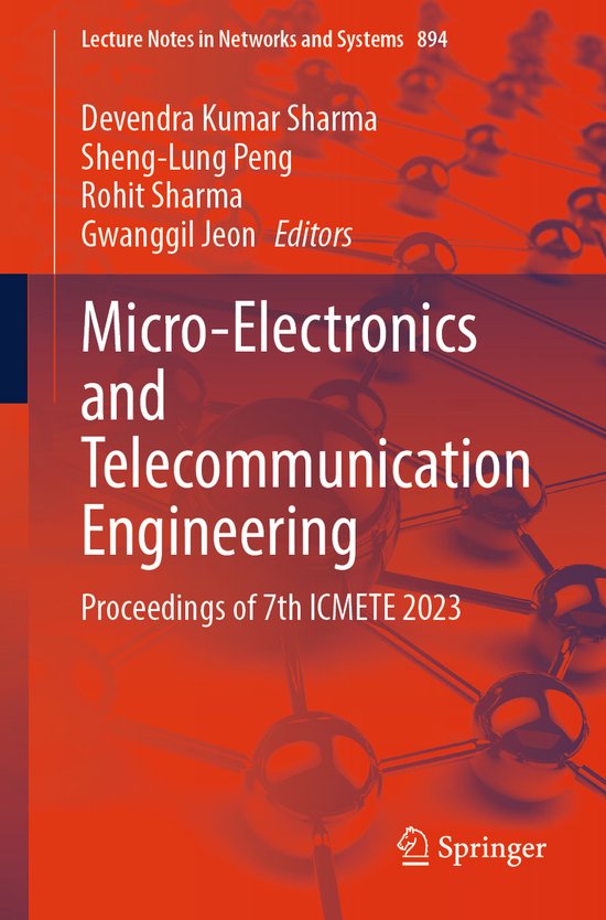 Foto: Lecture notes in networks and systems micro electronics and telecommunication engineering