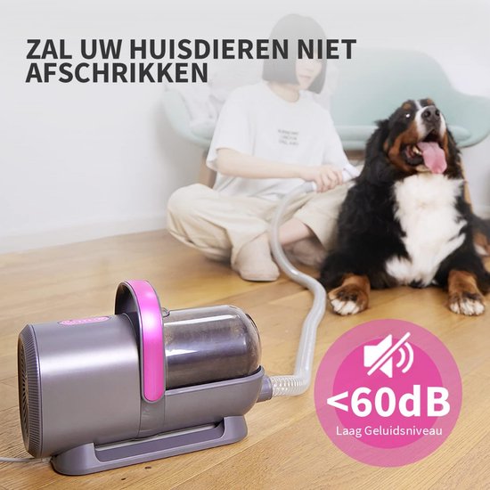 Neakasa P0 Pro Hondentondeuse met stofzuiger, professionele