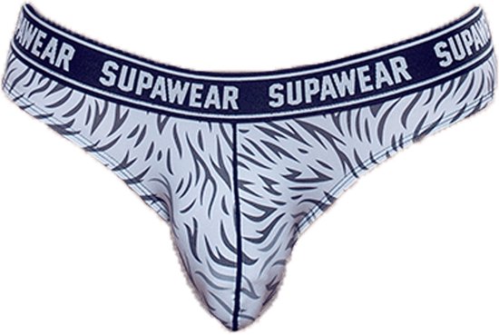 Supawear POW Brief Polar Bear - MAAT M - Heren Ondergoed - Slip voor Man - Mannen Slip