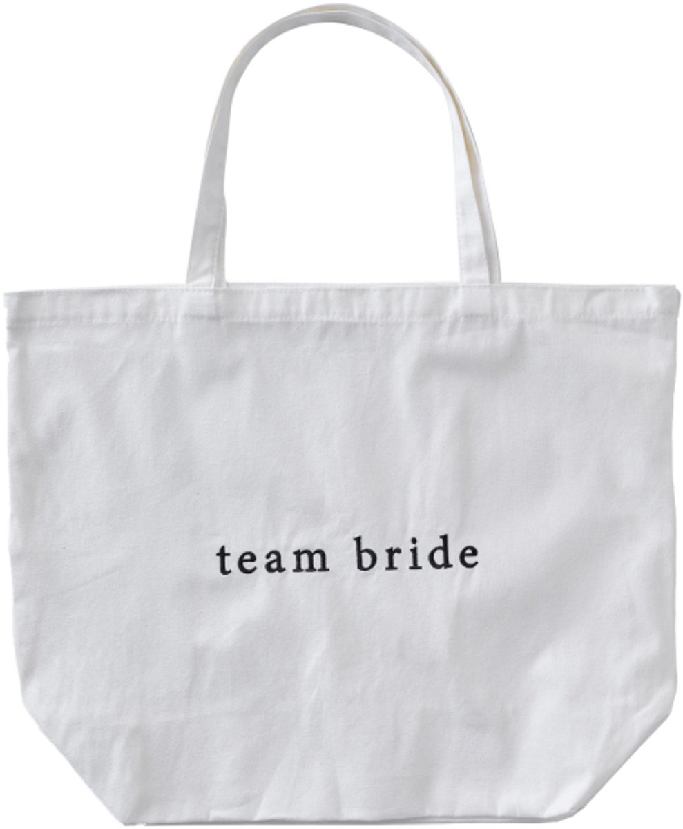 Ginger Ray - Witte tas team bride