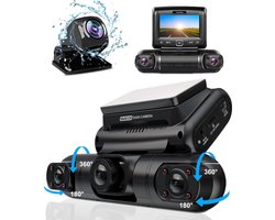 Autocamera met Parkeermodus en Nachtzicht - Groothoeklens - Full HD - Dashcam voor Auto - Bewakingscamera